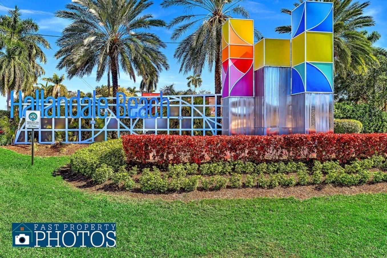 2 Bdrm Modern House Mins From Beach & Casino Hb1 Hallandale Beach Exteriör bild